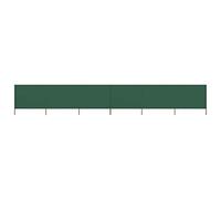 Homgoday Paravent à 6 panneaux en tissu 800 x 160 cm vert, rideau d'extérieur pour intimité, balcon et rideau de soleil pour Soletende jardin balcon terrasse
