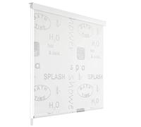 Homgoday Store enrouleur de douche 100 x 240 cm - Éclaboussure - Store occultant pour maison, bureau, chambre à coucher, chambre d'enfant, stores de fenêtre