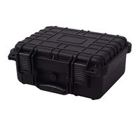 Homgoday Valise universelle pour objets dangereux - Mallette de protection avec mousse - Mallette de transport pour appareil photo - Noir - 27 x 24,6 x 12,4 cm, Noir , 35 x 29.5 x 15 cm