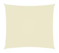 Homgoday Voile d'ombrage rectangulaire en tissu Oxford couleur crème 2,5 x 3,5 m Imperméable à l'épreuve du vent protection UV pour patio, jardin, extérieur, terrasse