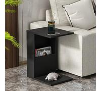 HOMIDEA Bono Table d'appoint -Table Basse - Bout de Canapé - Table café Moderne dans Un Design à la Mode (Noir)