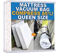 Homie Sac sous Vide pour Matelas, Sac scellable pour Matelas en Mousse à mémoire ou à Ressorts intérieurs, Compression et Rangement pour Les déménagements et Les retours (Queen/Full/Full-XL)