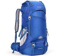 HOMIEE Sac à Dos de Randonnée 50-60L, Sac de Trekking avec Housse de Pluie, Sac à Dos Grande Capacité Multifonction pour Alpinisme Escalade Trekking Sport Voyage Camping