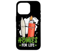 Homies for Life Marijuana Weed Cannabis 420 Coque pour iPhone 16 Pro