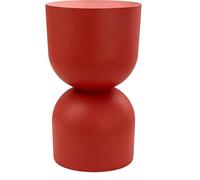 HOMIFAB Bout de canapé en résine Terracotta Mat Ø24 cm - Ori