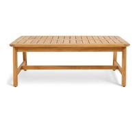 HOMIFAB Table Basse de Jardin rectangulaire en Bois FSC - Symi