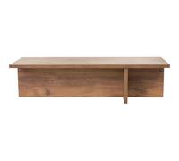 HOMIFAB Table Basse rectangulaire Effet Noyer 120 cm - Arden