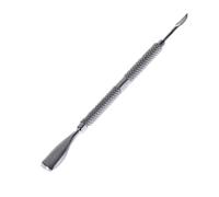 homiki 1pcs Grattoir en Acier Inoxydable Vernis à Ongles Art Manucure Outils Resurrection Push Outil Repousse Pince à Cuticules Métallique Ciseaux Coupe Remover