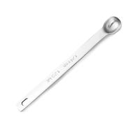 Homiladi Cuillères à mesurer 1/4 | 1,25 ml Mini cuillère à mesurer rectangulaire à long manche | Cuillère à soupe simple | Cuillères à mesurer pour la cuisine, la pâtisserie, le café, les épices