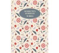 Homiletics Workbook for Women: A Hands-On Workbook for Studying, Understanding, and Teaching the Bible | Homiletics Exercises, Sermon Development, and ... 40 Pages Including Instructions and examples.