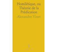 Homilétique, ou Théorie de la Prédication