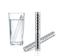 Hominas Bâton D'hydrogène, Bâton De Filtre Purificateur Minéral En Acier Inox Portatifs De Eau Alcaline Purificateur pour Purifier L'eau, 5,3 Pouces