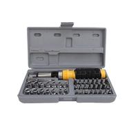 Hominas Coffret De Vissage, 40 Pièces Kit Tournevis De Précision Jeu De Clés à Douille pour PS4 Xbox Switch Macbook PC Lunettes Montre