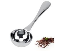 Hominas Cuillère Doseuse à Café, Cuillère à Café en Acier Inoxydable à Long Manche Cuillère à Mesurer pour Café, Lait en Poudre, Thé (25ml)