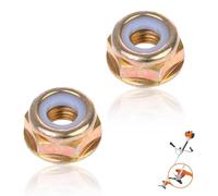 Hominas Écrou de Lame M10x1,25 1 Pièce Écrou de Filetage à Gauche Universelle Accessoires de Débroussailleuse Installation Facile