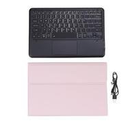 Hominas Étui pour Clavier de Tablette avec Porte-Stylo Fin 7 Couleurs rétroéclairé détachable sans Fil pour Tablette Trackpad Tab P12 12,7 Pouces 2023 TB 370FU (Rose)