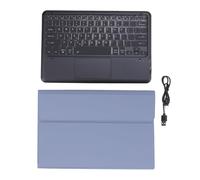 Hominas Étui pour Clavier de Tablette avec Porte-Stylo Fin 7 Couleurs rétroéclairé détachable sans Fil pour Tablette Trackpad Tab P12 12,7 Pouces 2023 TB 370FU (Violette)