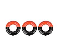 Hominas Golf lesté Anneau de Remplacement Pilote Club tête Accessoires améliorer Les compétences de Golf Muscles Acier Caoutchouc 3 pièces Ensemble