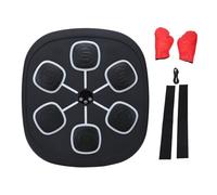 Hominas - Machine de boxe musicale intelligente Bluetooth, équipement de poinçonnage de cible LED pour salle de sport à domicile
