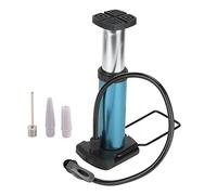 Hominas Pompe à Pied de vélo Mini Pompe à air de Pneu de gonfleur de Sol Haute Pression Portable (Bleue)