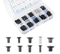 Homirty 500 Pièces Kit de Vis Ordinateur, Vis pour Ordinateur Portable, Vis Carte Mere PC, Visserie PC Portable, Vis Ventilateur PC, Vis Entretoises, Kit de Vis Fixe pour Réparation de Carte Mère PC