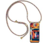 HomiTunky Coque pour OnePlus 15R 5G avec Cordon de Collier, Cover Transparente Silicone TPU Bumper Etui Housse avec Cordon Réglable Téléphone Lanyard Case Collier，Multicolore