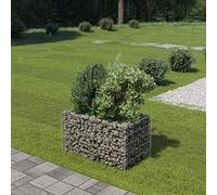 homiuse 90x50x50 CM Cloture Jardin Exterieur Mur en Gabion JardinièRe Clã´Tures Dã©Coratives Claustra Exterieur Decoration Jardin pour Les Zones Commerciales Et RéSidentielles Pratique Et Beau