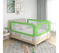 homiuse Barrière de Lit 120x25cm Enfant Safety 1st Protection de Lit pour Tout-Petit Accessoire de Chambre Bébé Bariere de Securité Lit Ajustable Vert Âgés de 18 Mois à 5 Ans