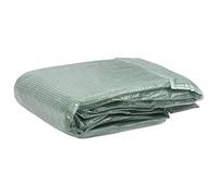 homiuse Couverture de Remplacement de Serre (6 m2) 200x300x200 cm Vert Bache pour Serre Bache de Rechange pour Serre Tunnel de Jardin Contre Le Vent, la Pluie, Le Soleil et Les Oiseaux PE