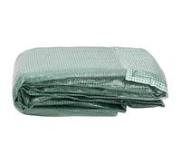 homiuse Couverture de Remplacement de Serre (9 m2) 300x300x200 cm Vert Bache pour Serre Bache de Rechange pour Serre Tunnel de Jardin Contre Le Vent, la Pluie, Le Soleil et Les Oiseaux PE
