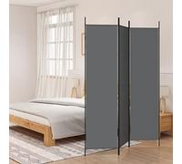 HOMIUSE Paravent 150 x 200 cm - Brise-vue - Paravent intérieur - Accessoire de jardin - Brise-vue - Anthracite