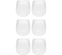 HOMLA CEMBRA GROOVE verres 2 pcs, 0,25 l set de 3 pièces