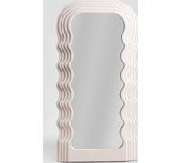 HOMLA COSIMO Miroir dans un cadre irrégulier écru 70x37x3.3cm