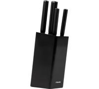 HOMLA MASTERSET set de couteaux noirs dans un bloc noir 6 el