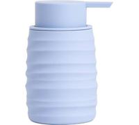 HOMLA TORUS distributeur avec gaufrage bleu 8.2x8.2x17 cm