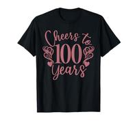 Hommage à 100 Ans pour Le 100e Anniversaire des Femmes T-Shirt
