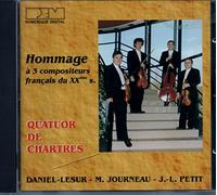 Hommage à 3 compositeurs français du XXème s. : Daniel Lesur, Maurice Journeau, Jean-Louis Petit