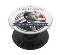 Hommage à Barack Obama : l'espoir continue PopSockets PopGrip Adhésif