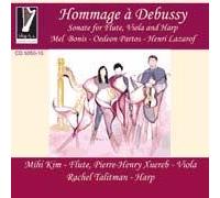 Hommage À Debussy : Sonate Pour Flûte, Alto Et Harpe