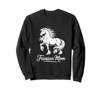 Hommage à Friesian Mom Horse Lover Equestrian Sweatshirt