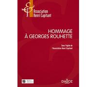 Hommage à Georges Rouhette