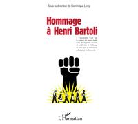 Dominique Leroy – Hommage à Henri Bartoli – Etude – Broché – L'Harmattan