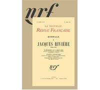 Hommage à Jacques Rivière (1886-1925) - Collectif - Gallimard - broché - Biographie