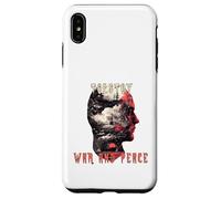 Hommage à la Guerre et à la Paix de Léon Tolstoï Coque pour iPhone XS Max