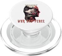 Hommage à la Guerre et à la Paix de Léon Tolstoï PopSockets PopGrip pour MagSafe