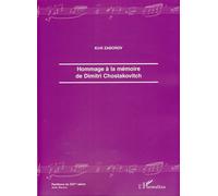 Hommage à la mémoire de Dimitri Chostakovitch - Kirill Zaborov - L'harmattan - broché - Partition