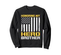 Hommage à mon frère héros American Pride Sweatshirt