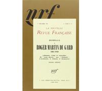 Hommage à Roger Martin du Gard (1881-1958) - Collectif - Gallimard - broché - Revue