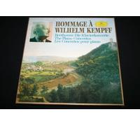 Hommage à Wilhelm Kempff - Les concertos pour piano / BOX 4 x LP 33T 12"