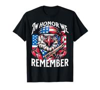 Hommage Aigle d'honneur USA Fierté Et Mémoire T-Shirt